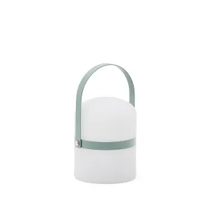 Ridley mini LED table lamp in green polyethylene by Kave Home, a Kids Lamps & Lights for sale on Style Sourcebook