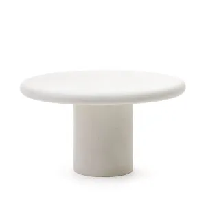 Addaia white cement, round table, Ø140 cm by Kave Home, a Tables for sale on Style Sourcebook