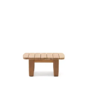 Tirant side table made from solid teak wood 70 x 70 cm FSC 100% by Kave Home, a Tables for sale on Style Sourcebook