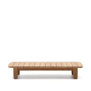 Tirant coffee table made from solid teak wood 140 x 70 cm FSC 100% by Kave Home, a Tables for sale on Style Sourcebook