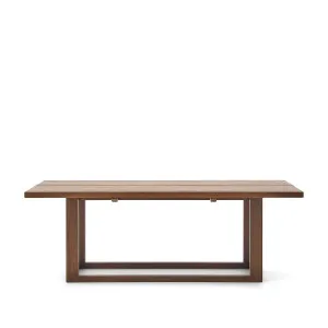 Sashi table made in solid teak wood 220 x 100 cm by Kave Home, a Dining Tables for sale on Style Sourcebook