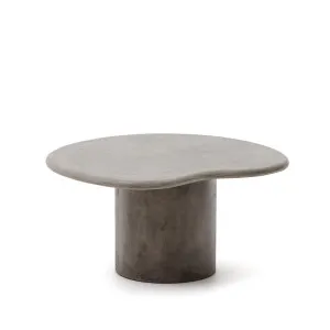 Macarella cement coffee table, 83 x 77 cm by Kave Home, a Tables for sale on Style Sourcebook