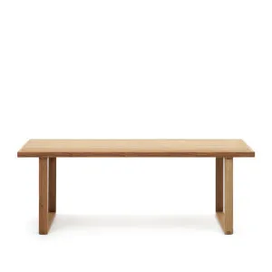 Canadell 100% outdoor solid recycled teak table, 220 x 100 cm by Kave Home, a Tables for sale on Style Sourcebook