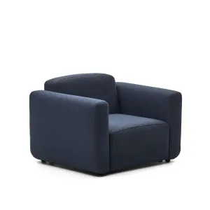 Neom modular armchair in blue by Kave Home, a Chairs for sale on Style Sourcebook