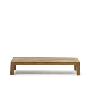 Forcanera coffee table in solid teak, 150 x 71 cm by Kave Home, a Tables for sale on Style Sourcebook