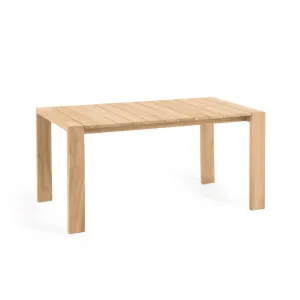 Victoire solid teak outdoor table 200 x 100 cm by Kave Home, a Tables for sale on Style Sourcebook