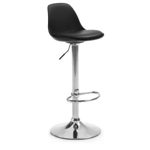 Orlando-T barstool black height 60-82 cm by Kave Home, a Bar Stools for sale on Style Sourcebook