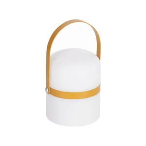 Ridley mustard yellow mini table lamp by Kave Home, a Kids Lamps & Lights for sale on Style Sourcebook