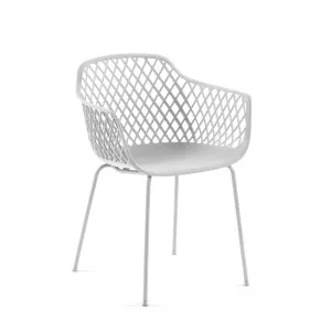 Quinn outdoor chair in white by Kave Home, a Outdoor Chairs for sale on Style Sourcebook