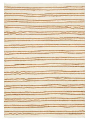 Rhow Neutral Striped Washable Rug by Miss Amara, a Contemporary Rugs for sale on Style Sourcebook