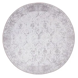 Andi Grey Plush Rollie Pollie Round Playmat by Miss Amara, a Persian Rugs for sale on Style Sourcebook