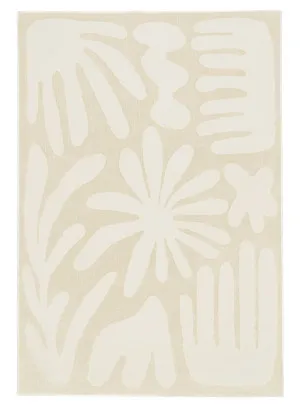 Palila Textured Abstract Neutral Washable Rug by Miss Amara, a Kids Rugs for sale on Style Sourcebook