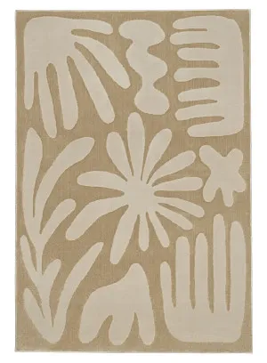 Tann Textured Abstract Neutral Washable Rug by Miss Amara, a Kids Rugs for sale on Style Sourcebook