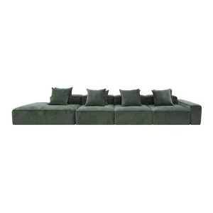 Riley Muse Forest Modular Sofa - 1x Arm, 3x Armless, 1x Left Terminal by James Lane, a Sofas for sale on Style Sourcebook