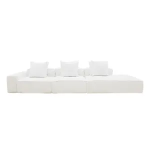 Riley Muse Frost Modular Sofa - 1x Arm, 2x Armless, 1x Right Terminal by James Lane, a Sofas for sale on Style Sourcebook