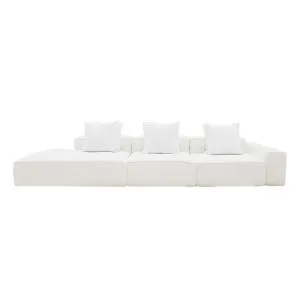 Riley Muse Frost Modular Sofa - 1x Arm, 2x Armless, 1x Left Terminal by James Lane, a Sofas for sale on Style Sourcebook