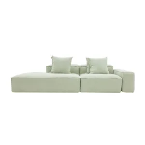 Riley Linen Oatmeal Modular Sofa - 1x Arm, 1x Armless, 1x Left Terminal by James Lane, a Sofas for sale on Style Sourcebook