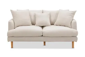 Hampton MKII 2 Seat Sofa, Florence Stone, by Lounge Lovers by Lounge Lovers, a Sofas for sale on Style Sourcebook