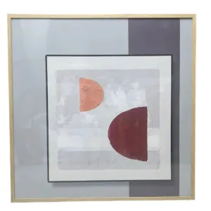 P004 Framed Perspex Glass Canvas Art Print  100 cm x 100 cm by Macey & Moore, a Painted Canvases for sale on Style Sourcebook