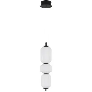 Telbix Torso 3 Light LED Pendant Black by Telbix, a Pendant Lighting for sale on Style Sourcebook