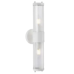 CLA Tiempo Up/Down 2 Light Wall Light White by Compact Lamps Australia, a Wall Lighting for sale on Style Sourcebook