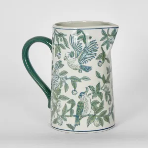 Meadow Parrot Water Jug by Florabelle Living, a Decorative Plates & Bowls for sale on Style Sourcebook