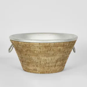 Paume Rattan Drinks Cooler Natural by Florabelle Living, a Barware for sale on Style Sourcebook