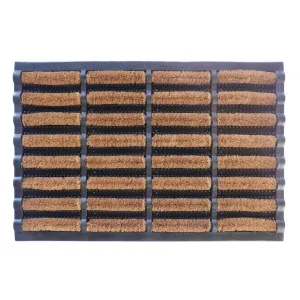 Brunswick Coir & Rubber Doormat/Boot Scraper Large 60x90 by Florabelle Living, a Doormats for sale on Style Sourcebook