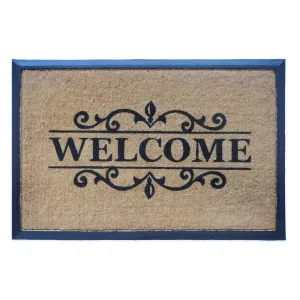 Welcome Coir & Rubber Doormat Large 60x90 by Florabelle Living, a Doormats for sale on Style Sourcebook