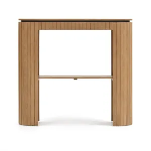 Licia console table with 1 drawer, solid mango wood, 120 x 90 cm by Kave Home, a Console Table for sale on Style Sourcebook