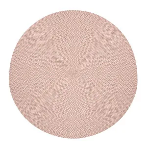 Rodhe 100% PET rug in terracotta Ø 150 cm by Kave Home, a Contemporary Rugs for sale on Style Sourcebook