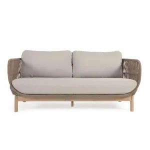 Catalina outdoor 3-seater sofa by Kave Home, a Outdoor Sofas for sale on Style Sourcebook