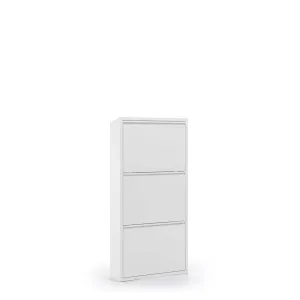 Shoe rack Ode 50 x 103 cm 3 doors white by Kave Home, a Shoe Organisers for sale on Style Sourcebook