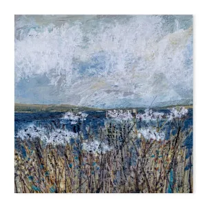 Wild white flowers , By Louise O'Hara by Gioia Wall Art, a Prints for sale on Style Sourcebook