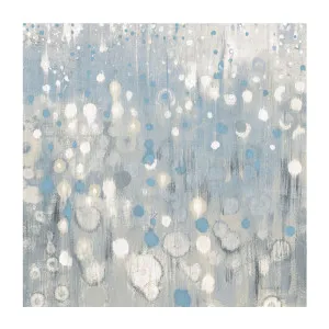 Pastel Blue Rain by Gioia Wall Art, a Prints for sale on Style Sourcebook