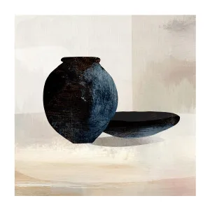 Vase And Plate , By Dan Hobday by Gioia Wall Art, a Prints for sale on Style Sourcebook