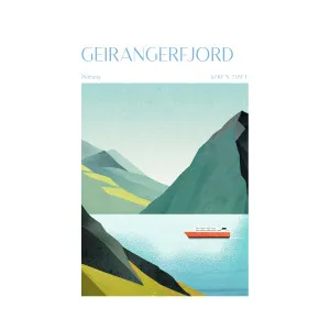 Geirangerfjord, Norway , By Long Way Home by Gioia Wall Art, a Prints for sale on Style Sourcebook