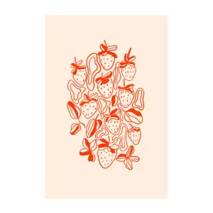 Strawberries , By Gigi Rosado by Gioia Wall Art, a Prints for sale on Style Sourcebook