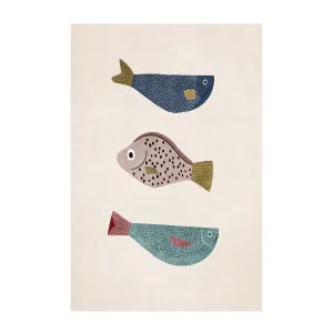 Three Fish, Style B , By Emel Tunaboylu by Gioia Wall Art, a Prints for sale on Style Sourcebook