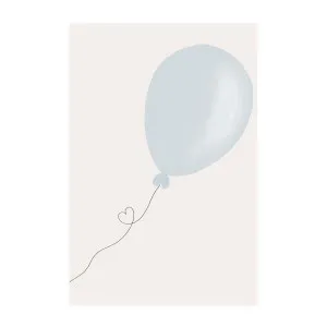 Blue Balloon , By Menina Lisboa by Gioia Wall Art, a Prints for sale on Style Sourcebook