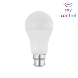Eglo My Control Smart B22 Dimmable LED Opal Glass Globe RGB CCT by Eglo, a LED Lighting for sale on Style Sourcebook