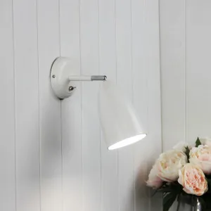 Oriel Lighting Salem Adjustable Wall Light White by Oriel Lighting, a Outdoor Lighting for sale on Style Sourcebook