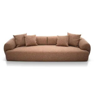 Meadow 4 Seater Sofa - Terracotta Brown by Interior Secrets - AfterPay Available by Interior Secrets, a Sofas for sale on Style Sourcebook