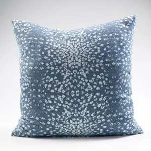 Glacier Reversible Cushion - Navy/White | Filled Cushion / 60x60cm | Eadie Lifestyle by Eadie Lifestyle, a Cushions, Decorative Pillows for sale on Style Sourcebook