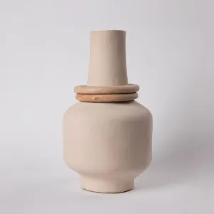 Modern Vase - Large - Natural | Natural / 25x25x45cm | Eadie Lifestyle by Eadie Lifestyle, a Vases & Jars for sale on Style Sourcebook