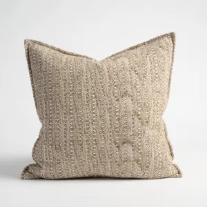 Lowan Cushion - Natural/Chocolate | Cover Only / 40x60cm (pre order) | Eadie Lifestyle by Eadie Lifestyle, a Cushions, Decorative Pillows for sale on Style Sourcebook