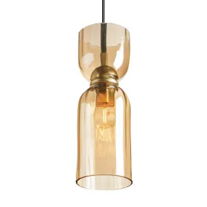 Brittany Reeded Glass Pendant Light by Fat Shack Vintage, a Pendant Lighting for sale on Style Sourcebook