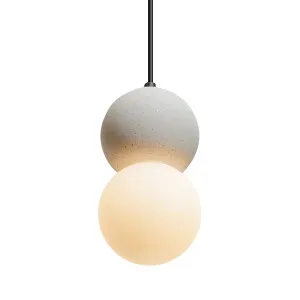 Brooklyn Concrete Orb Pendant Light by Fat Shack Vintage, a Pendant Lighting for sale on Style Sourcebook