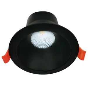 Martec Rex 9W LED Downlight Black by Martec, a LED Lighting for sale on Style Sourcebook