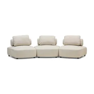 Dune Outdoor Modular Sofa Natural 3 Seat by Horgans, a Outdoor Sofas for sale on Style Sourcebook